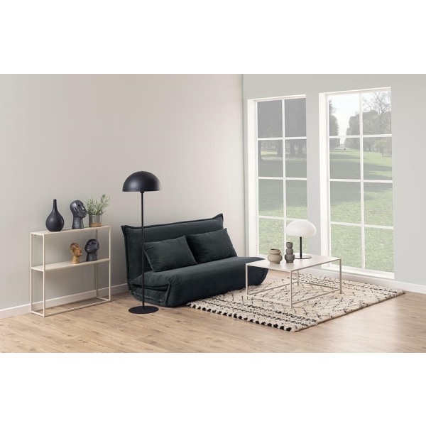 Biurko Reece czarny/naturalny - ACTONA